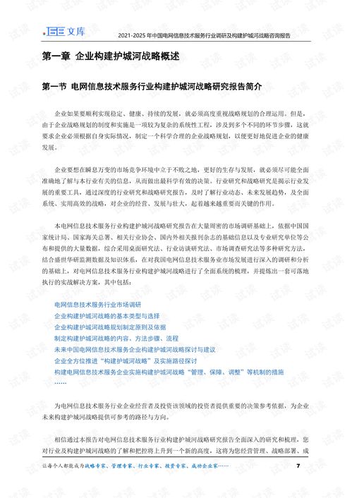 2021-2025年中国电网信息技术服务行业调研及构建护城河战略咨询报告